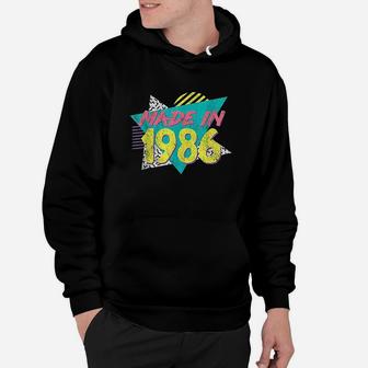 Made In 1986 Hoodie | Crazezy UK