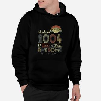Made In 2004 17Th Birthday Hoodie | Crazezy AU