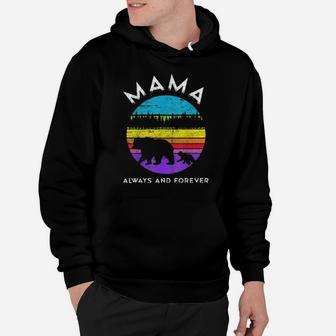 Mama Always And Forever Colorful Rainbow Gay Lesbian Lgbtqa Hoodie - Monsterry AU