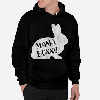 Mama Bunny Rabbit Mom Mother Women Easter Day Hoodie | Crazezy UK