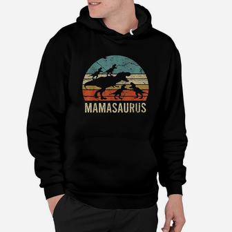 Mama Dinosaur Mamasaurus Hoodie | Crazezy
