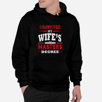 Masters Degree Funny Husband I Survived My Msw Gift Hoodie | Crazezy DE