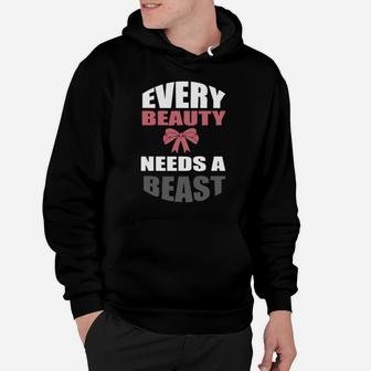 Matching Set Beauty Beast Couples Love Valentine's Day Hoodie - Monsterry DE