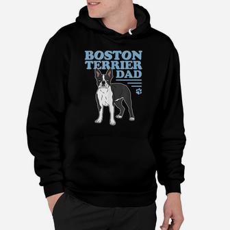Mens Boston Terrier Dad Dog Owner Boston Terrier Hoodie | Crazezy UK