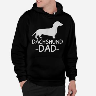Mens Dachshund Dad Weiner Weenie Apparel Dog Lover Holder Design Hoodie | Crazezy AU