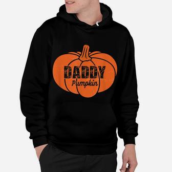 Mens Daddy Pumpkin Matching Family Thanksgiving Costume Dad Gift Hoodie | Crazezy CA