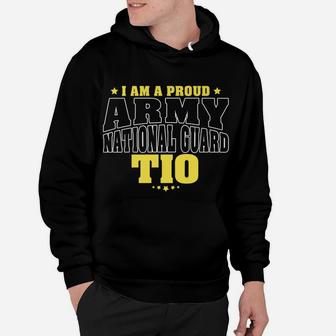 Mens I Am A Proud Army National Guard Tio - Military Uncle Family Hoodie | Crazezy