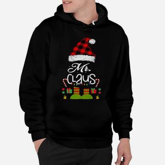 Mens Mr-Claus Matching-Couple-Husband-Wife His-&-Her Christmas Hoodie | Crazezy UK