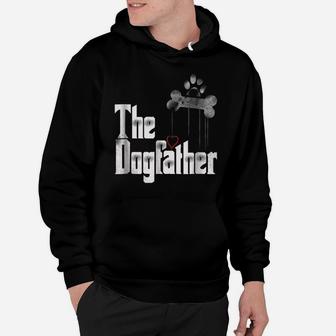 Mens The Dogfather Dad Dog, Funny Father's Day Tee Hoodie | Crazezy UK