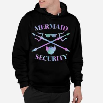 Merman Mermaid Security Funny Lifeguard Swimmer Costume Gift Hoodie | Crazezy