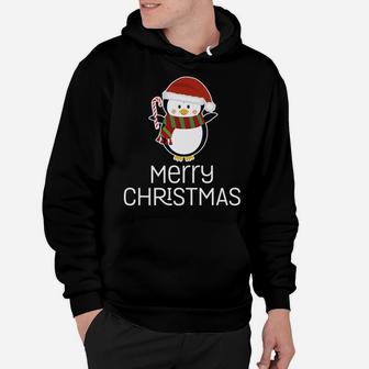 Merry Christmas Cute Penguin Happy Holiday Xmas Pun Humor Hoodie | Crazezy