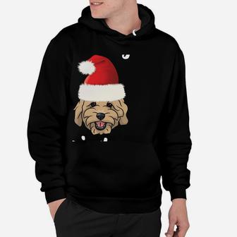 Merry Christmas Goldendoodle Funny Golden Doodle Dog Gift Hoodie | Crazezy UK