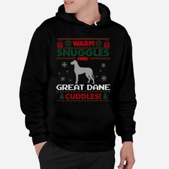 Merry Christmas Great Dane Dog Shirt Ugly Christmas Sweater Hoodie | Crazezy