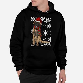 Merry Christmas Ornament Leonberger Xmas Santa Sweatshirt Hoodie | Crazezy