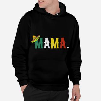 Mexican Fiesta Birthday Party Theme Mama Matching Family Mom Hoodie | Crazezy UK
