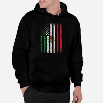 Mexico Flag Gift 4Th Of July Usa American Mexican Flag Hoodie | Crazezy