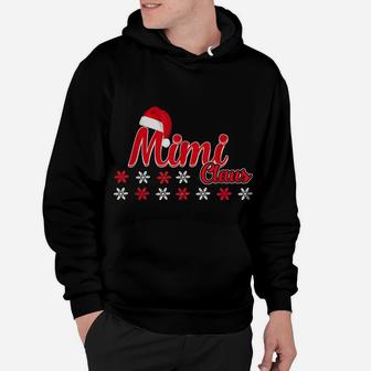Mimi Claus Matching Family Christmas Pajamas Gifts Hoodie | Crazezy