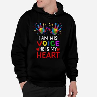 Mom Mama Autistic Autism Awareness Month Gift Hoodie | Crazezy