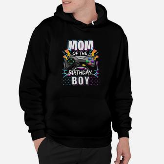 Mom Of The Birthday Boy Matching Video Gamer Birthday Party Hoodie | Crazezy CA