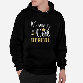 Mommy Of Mr Onederful Hoodie | Crazezy CA