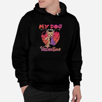 My Dogs Is My I Love Mom Valentine Hoodie - Monsterry CA