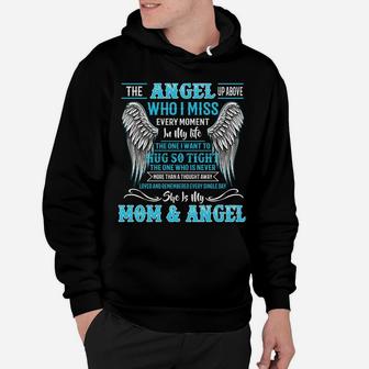 My Mom Is Guardian Angel-For Daughter Son Lost Mom In Heaven Hoodie | Crazezy AU