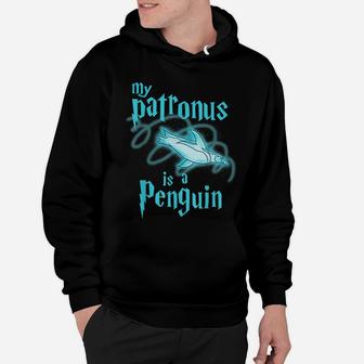My Patronus Is A Penguin Cute Funny Animal Lover Hoodie | Crazezy CA