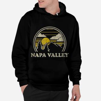 Napa Valley California Ca T Shirt Vintage Hiking Mountains Hoodie | Crazezy CA