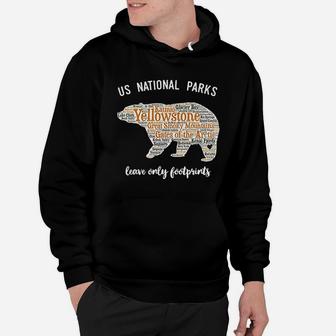 National Park Listing All National Parks Hoodie - Thegiftio UK