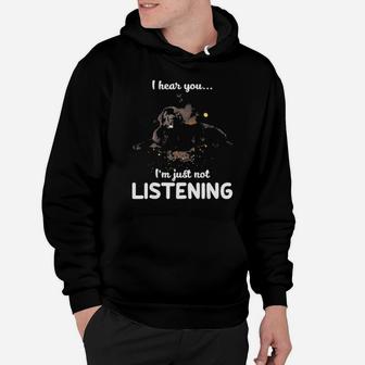 Newfoundland I Hear You Not Listening Hoodie - Monsterry