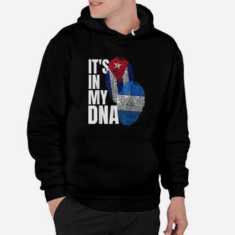 Nicaraguan And Cuban Dna Perfection Heritage Flag Hoodie | Crazezy AU