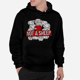 Not A Sheep Hoodie | Crazezy