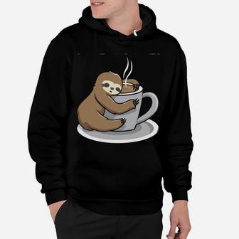 Not To Brag But I Totally Got Out Of Bed Today Sloth Coffee Sweatshirt Hoodie | Crazezy