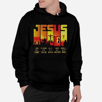 Official Jesus True Story Baby Child Man Victor King Hoodie - Monsterry UK