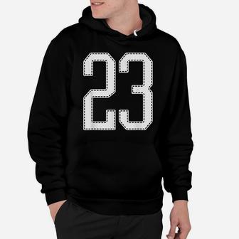 Official Team League 23 Jersey Number 23 Sports Jersey Hoodie | Crazezy UK