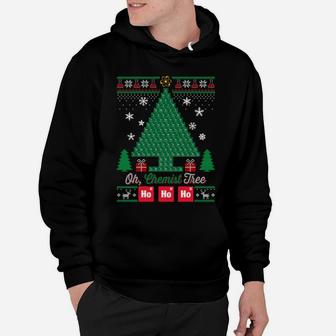 Oh Chemist Tree Merry Christmas Chemistree Sweatshirt Hoodie | Crazezy UK