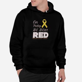 On Friday We Wear Red Friday Yellow Ribbon Hoodie | Crazezy DE
