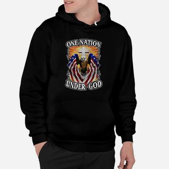 One Nation Under God Hoodie - Monsterry