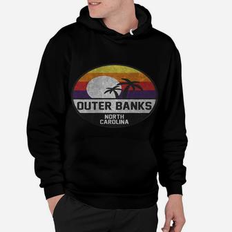 Outer Banks Retro Sunset Vintage Hoodie Hoodie | Crazezy