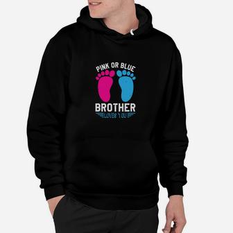 Pink Or Blue Brother Hoodie - Monsterry