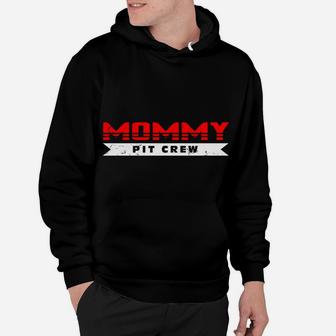 Pit Mom Crew Funny Mommy Racing Race Car Costume Sweatshirt Hoodie | Crazezy AU