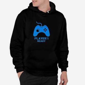 Player 1 In Combo With Player 2 And 3 For New Parents Hoodie - Thegiftio UK