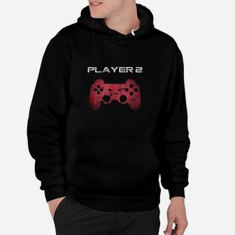 Player 1 Player 2 Gamer Gaming Matching Dad Son Couple Gift Hoodie | Crazezy CA