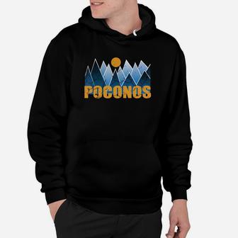 Poconos Pa Mountains Pennsylvania Souvenir Hoodie - Thegiftio UK