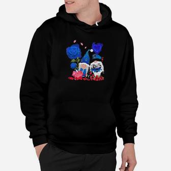 Police Couple Gnome Valentine Hoodie - Monsterry AU