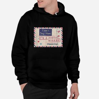 Postal Worker For Women Essential Mail Lady Gifts Hoodie - Thegiftio UK