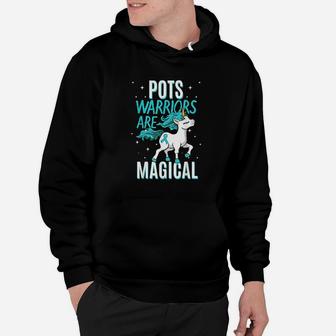 Pots Warrior Magical Unicorn Hoodie | Crazezy
