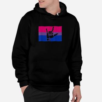 Pride Flag And Love Sign Hoodie | Crazezy CA