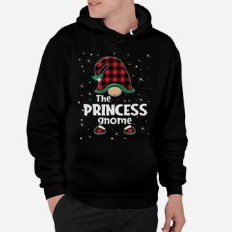 Princess Gnome Buffalo Plaid Matching Christmas Gift Pajama Sweatshirt Hoodie | Crazezy CA
