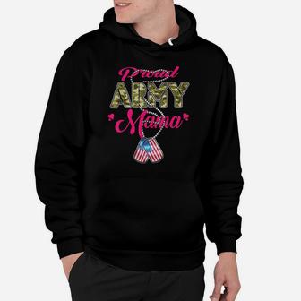 Proud Army Mama Shirt - Military Family Shirts Mother Gifts Hoodie | Crazezy